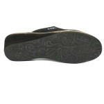 Slipper zwart daim 1613/F Nordikas